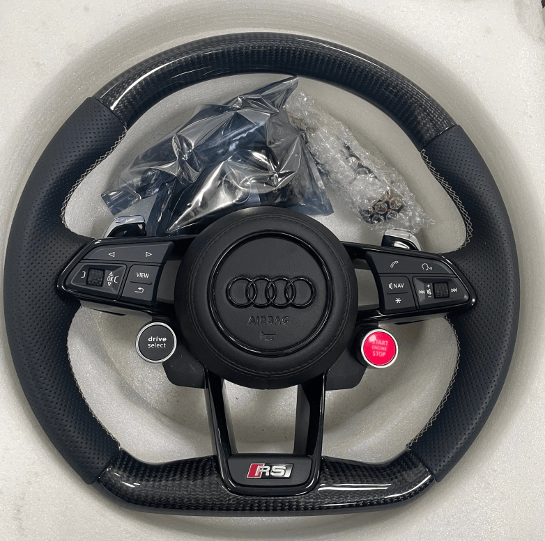 Systemcar67™ Volant Carbone Strat stop Driv Airbag inclus