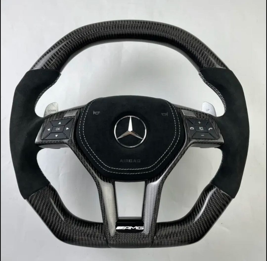 Systemcar67™Volant Mercedes-benz Carone C63 Mercedes Carbone Altancara W204, W212, X204, S212, C207, A207, C218, W246, W176, C117,