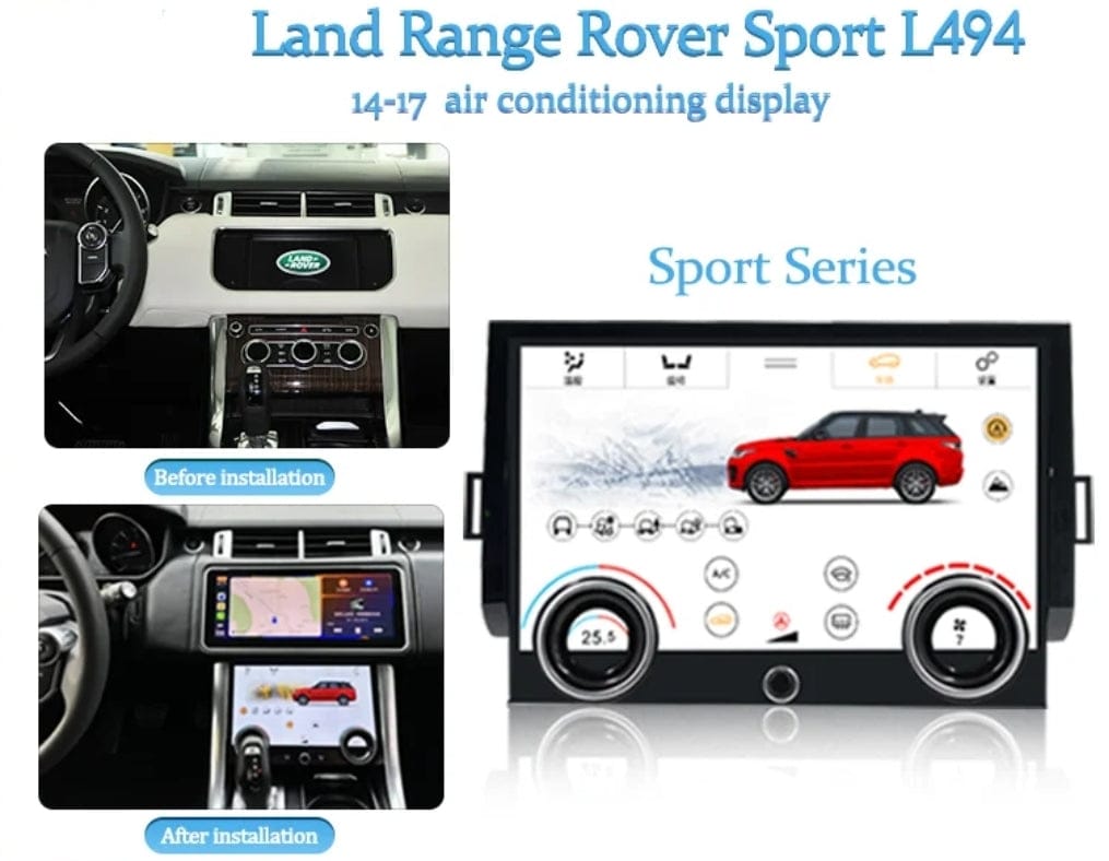 Systemcar67™Commande de Climatisation Range Rover Sport 2014-2017