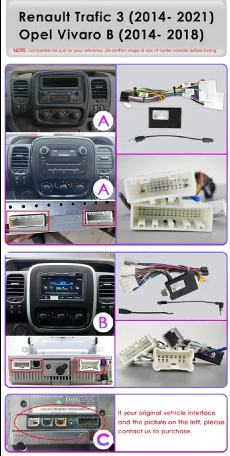Systemcar67™ Carplay Reunaut Trafic 2,3 2012-2021