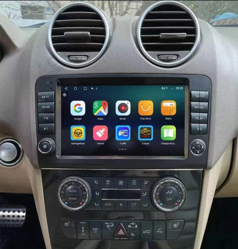 Systemcar67™ Mercedes ML GL W164 2005-2012 | Radio AM FM RDS 9 Pouces Android 13 carplay