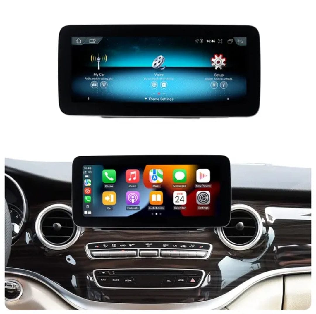 Systemcar67™ Mercedes Vito Android 13 12.5 Poueces Android 13 & CarPlay sans fil