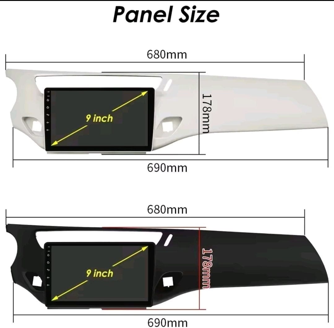 Android 14 Autoradio Multimédia, pour Citroen C3 DS3 2007-2017 9 Pouces 2 Din Écran Tactile Autoradio CarPlay GPS AHD Bluetooth 4G64