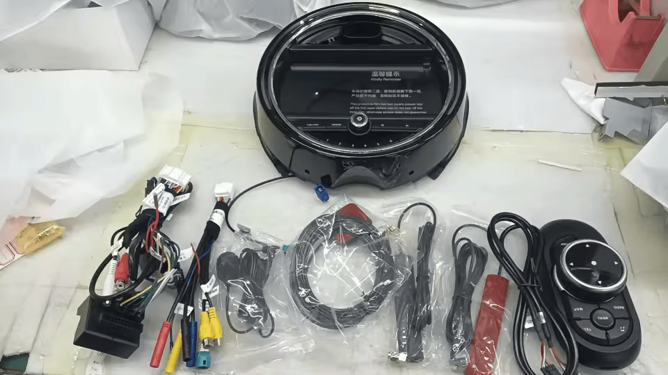 Systemcar67™Carplay Mini Cooper Clubman countryman F55 F56 2015-2017 Android 13 commande navigateur inclus