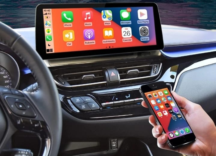 Systemcar67™ Carplay Toyota C-HR Android Auto tactile 2016-2021 12.5 poueces