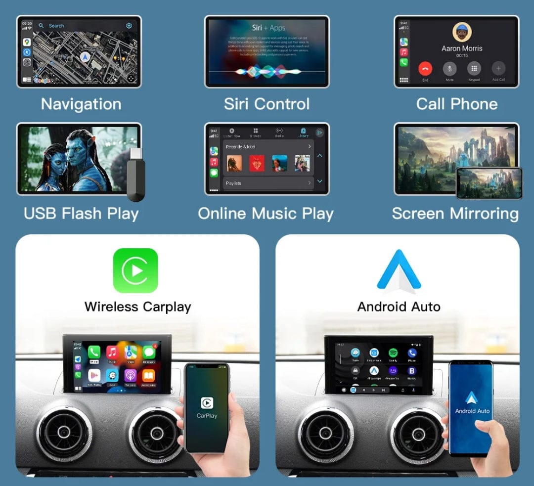 Systemcar67™ Boitier carplay Audi A3 2013-2017