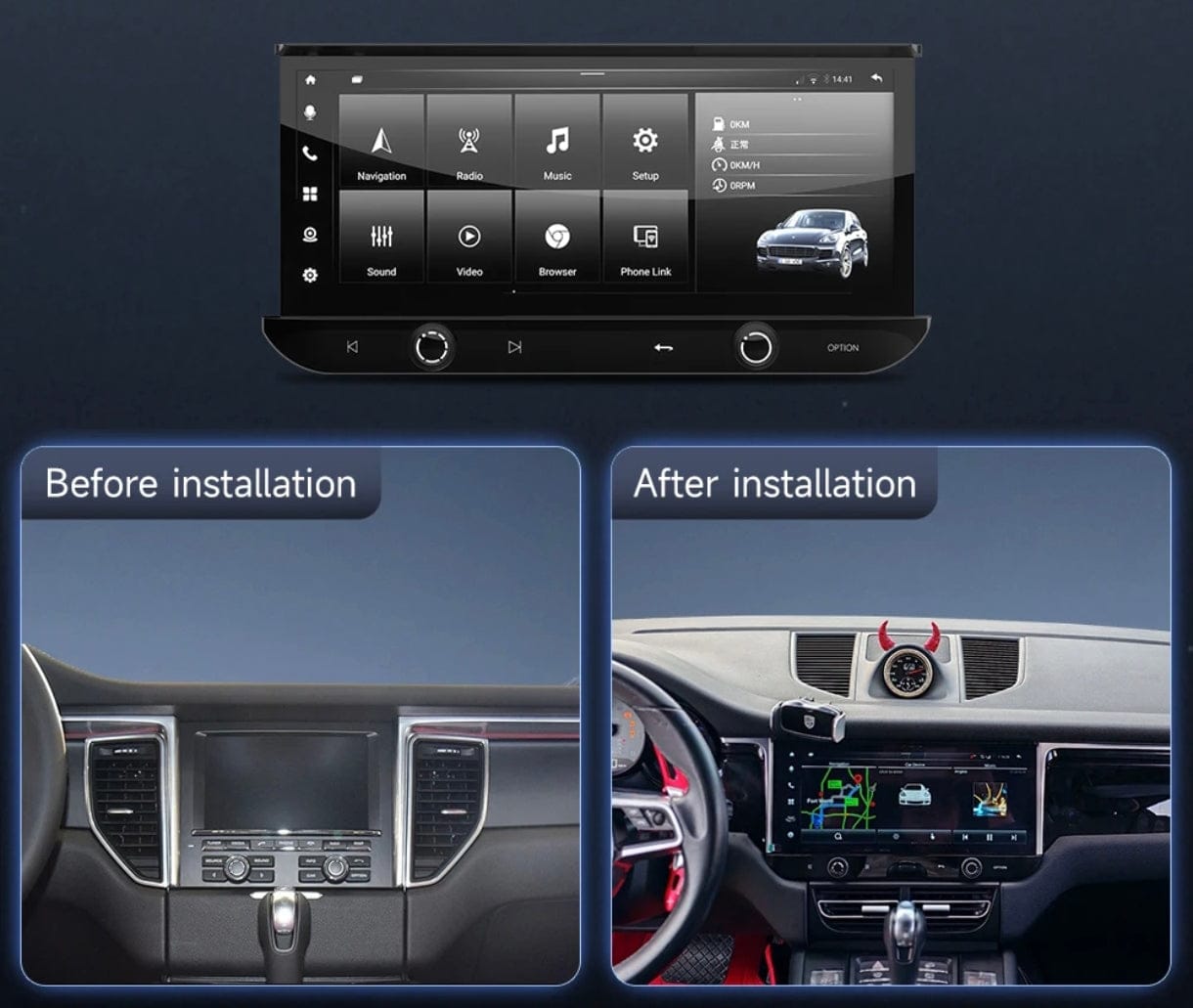 Systemcar67™ Porsche Macan 2014-2017 Carplay Andorid 14