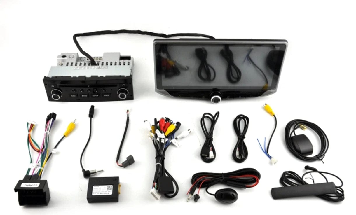 Android 14 Autoradio Multimédia, pour Citroen C3 DS3 2009-2017 9 Pouces 2 Din Écran Tactile Autoradio CarPlay GPS AHD Bluetooth 4G64