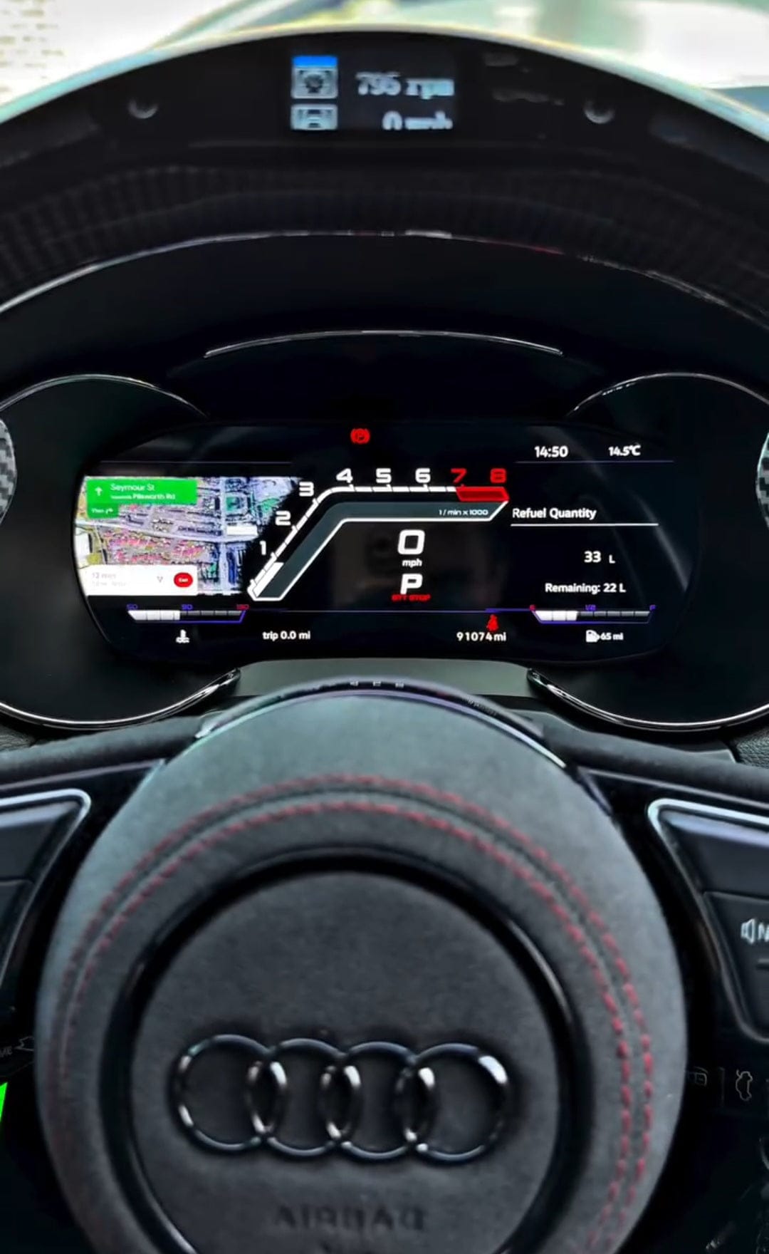 Systemcar67™ Audi A3 RS3 Cockpit Viertul digital 2012-2020