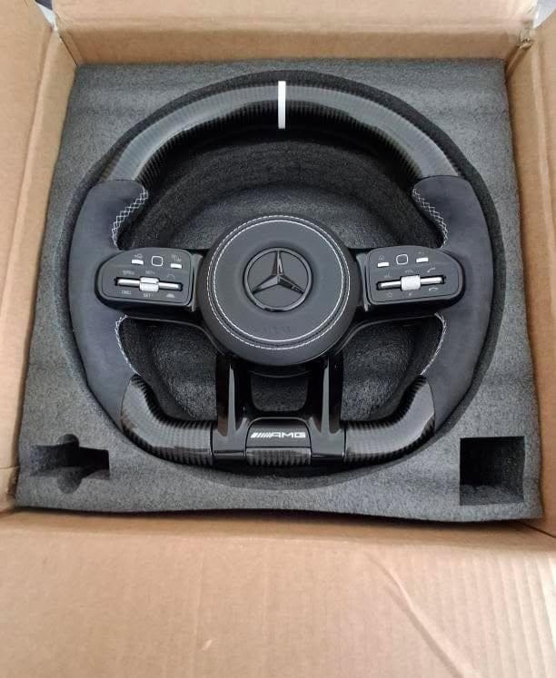 Systemcar67™ Volant Mercedes Carbone Plug and Play