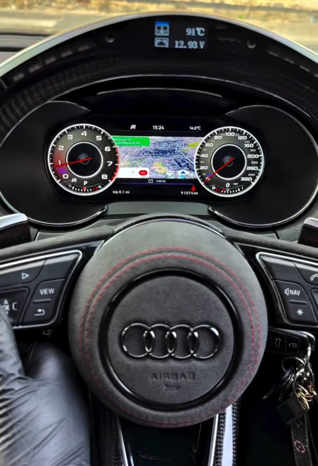 Systemcar67™ Audi A3 RS3 Cockpit Viertul digital 2012-2020