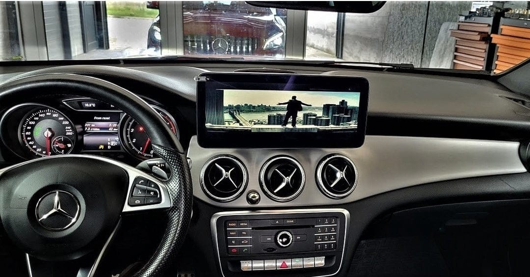 Systemcar67™ Android 13 Stéréo de Voiture 12,5" Écran Tactile de Voiture pour Mercedes Benz A B C Class CLA W176 W246 C117 X117 X156 2013-2015 NTG4.5  5Ntg Prise en Charge de l'écran partagé Carplay sans Fil, 6G128G