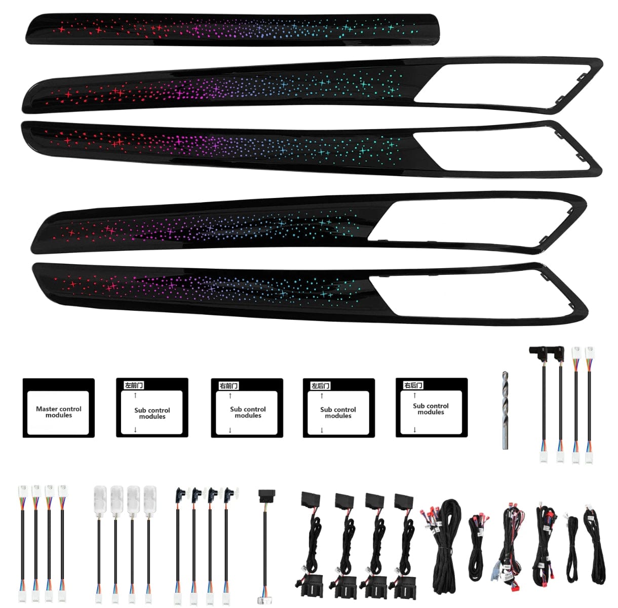 Kit ambiance Volkswagen Golf 7 7.5 kit complet 2014- 2021