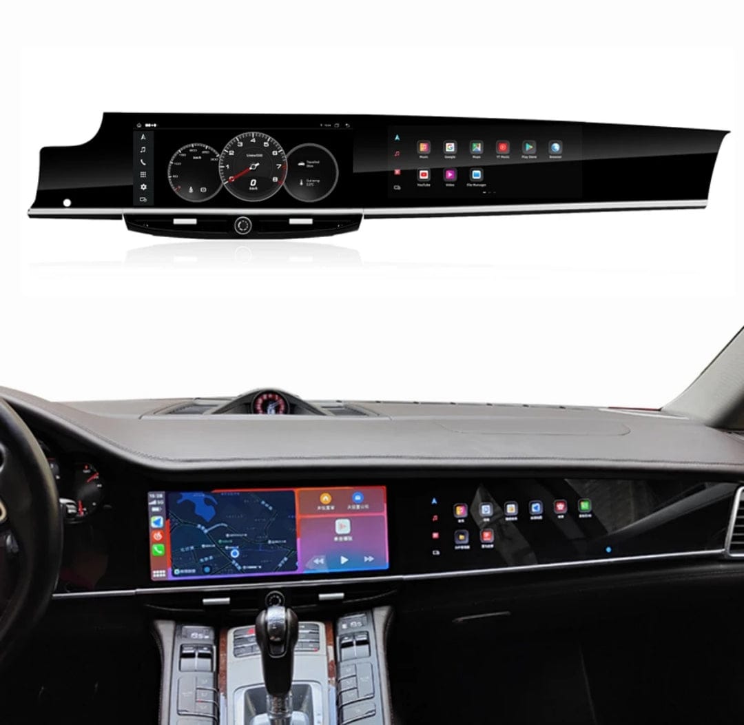 Carplay Porsche Panamera Play store Youtube Netflix bluetooth WiFi 8G128