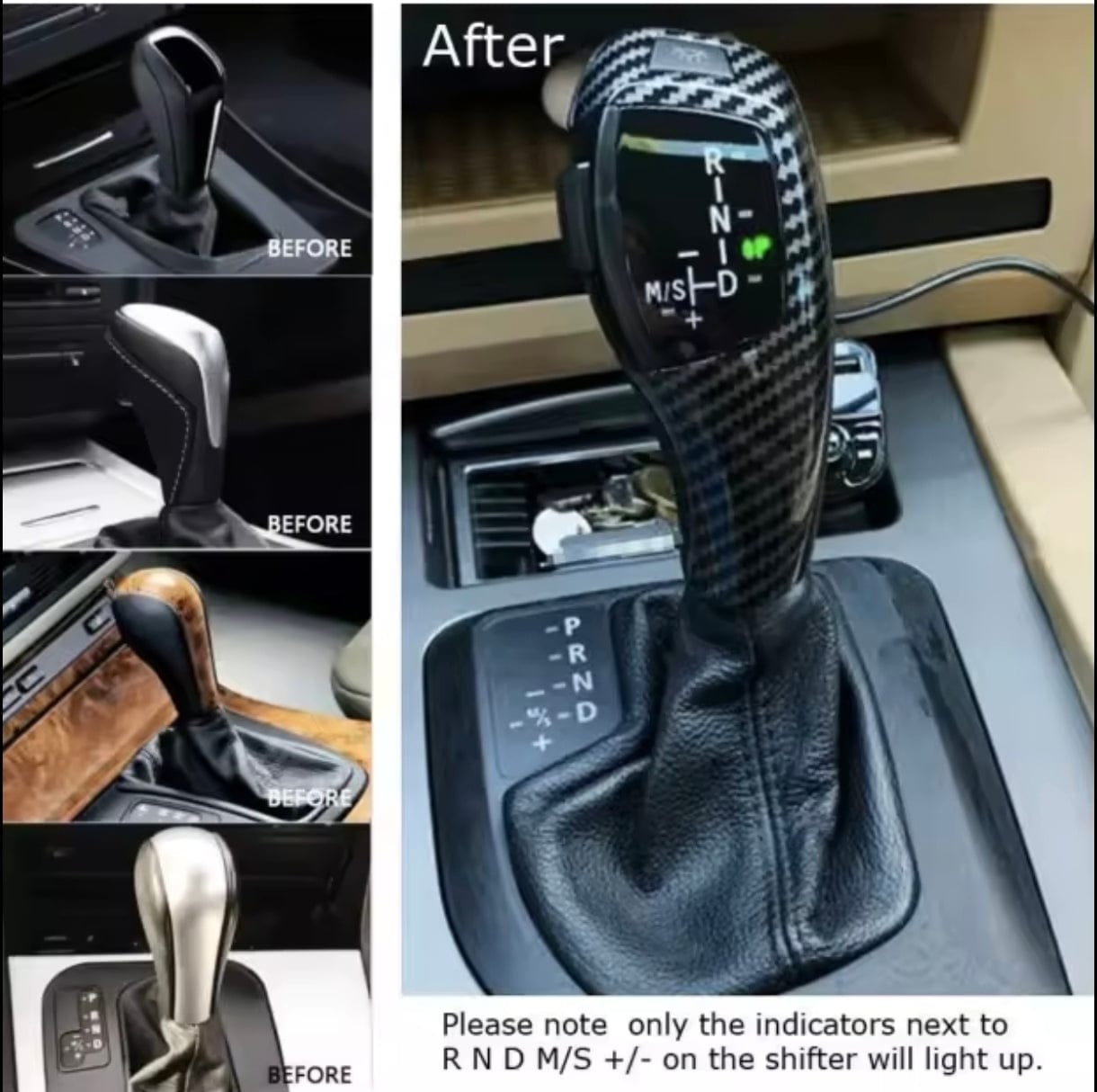 pommeau de vitesse Bmw E90 E60