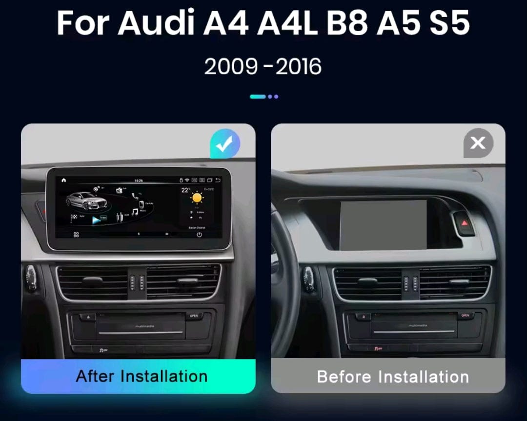 Systemcar67™ Carplay Audi A5 S4 B8  2008-2017 10.25 pouces