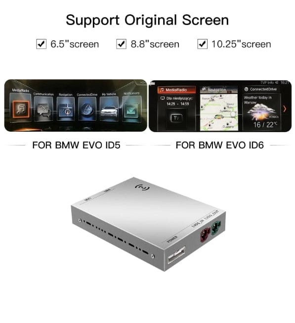 BMW Série 5 F07/F10/F11/F18 (2013-2017) système NBT d'origine
BMW Série 6 F06/F12/F13 (2013-2017) système NBT d'origine
BMW Série 7 F01 F02 F03 (2013-2016) système NBT d'origine
Écran BMW MINI F56 Original 6.5/8.8 pouces avec système NBT
BMW X1 F48 (2016-