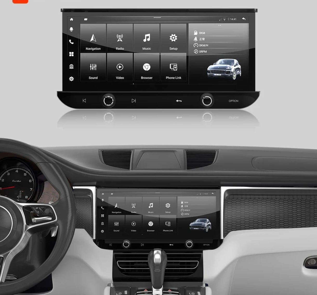 Systemcar67™ Porsche Macan 2014-2017 Carplay Andorid 14