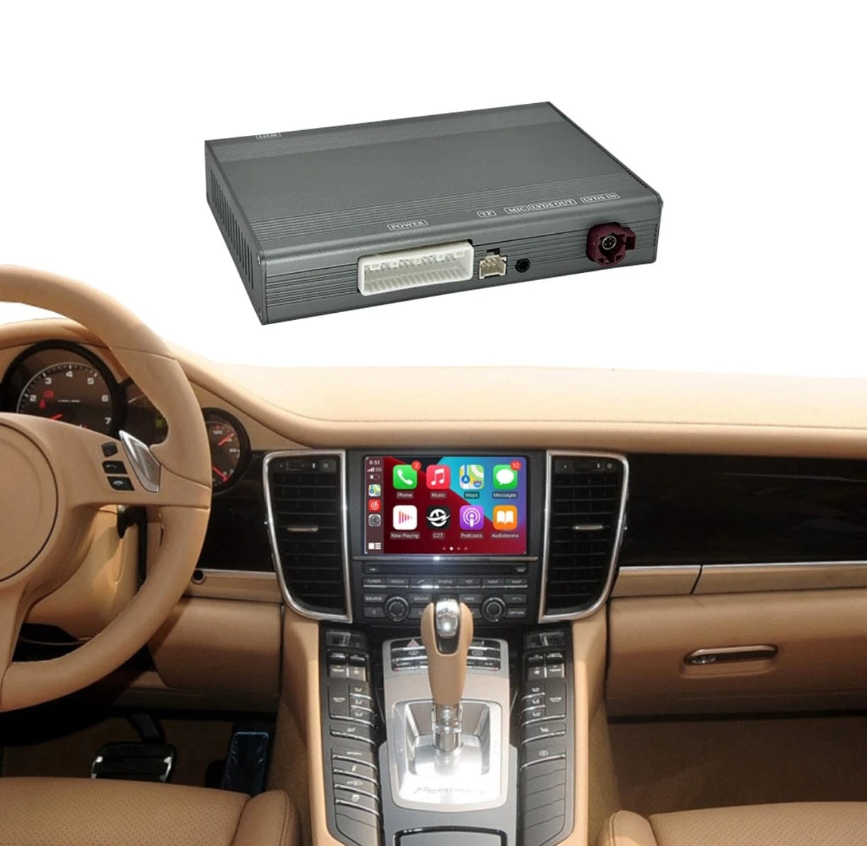 Systemcar67™ Boitier Porsche Macan 2010-2016 Audi Q3 2011-2018 [ Système PC M3.1