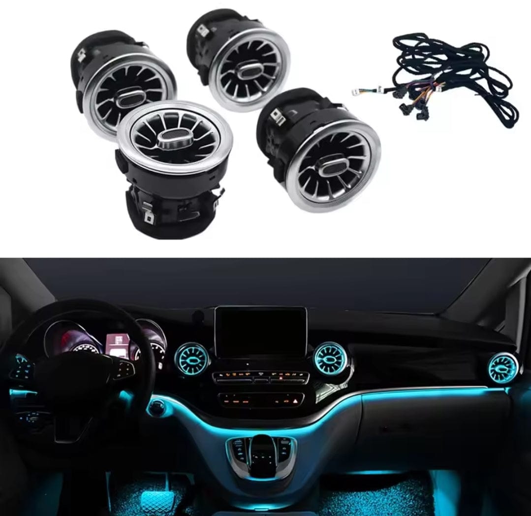 Systemcar67™ Aérateur ventilation led couleur ambiance Mercedes vito