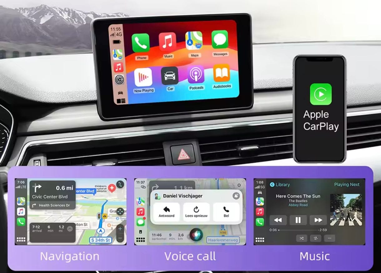 Systemcar67™ Boitier Carplay Audi A6 2010-2016 RMC