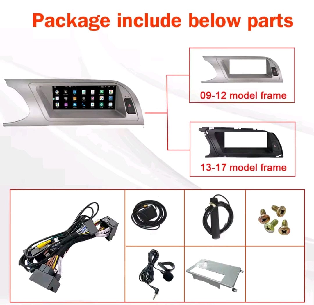 Systemcar67™ Carplay Audi A5 S4 B8  2009-2017 10.25 pouces