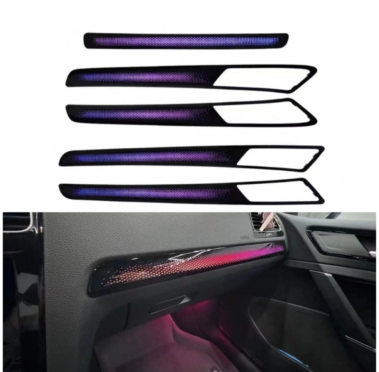 Kit ambiance Volkswagen Golf 7 7.5 kit complet 2014- 2021